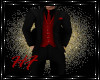 ^HF^ Red Lace Suit