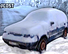 Car Filled w Snow
