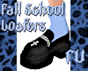 #RU Black School Loafers