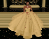 ! GoldRed Ballroom Dress