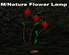 M/Nature Flower Lamp