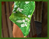 Green Hibiscus Wrap