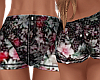 !mml Floral Shorts LB