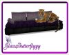 Grey/Purple Tiger Couch