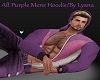 L / All M Purple Hoodie