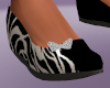 JL Shoes Zebra Print