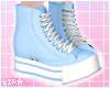 Baby Blue Cute Sneakers