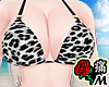 蝶 Leopard Bikini Top