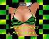 green and black top