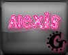 Glitter Name Alexis