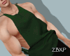 Asher Stripped Green