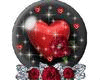 ! Hearts ~ Roses Sticker