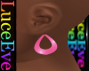 Pink Loop Earrings DRV