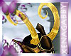 Loki Asgard Gold Horns