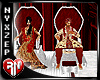 Wedding Throne Red White