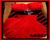 *MSD* RED BPHAT DRESS