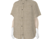 KHAKI BUTTON UP CHOLO