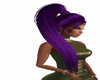 Remy purple ponytail
