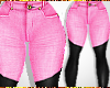 ►Pink Leather Jeans BM