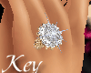 diamond princess ring