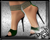 DD Cocktail Shoes Green