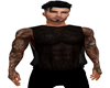 Black Vest Top