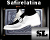 ~SL~White Blk Dress Shoe