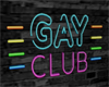 Neon Gay club sign