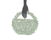 Sage Green Crystal Bag