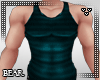 B l Teal Tank Top