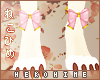 [HIME] Latte Ankle Bows