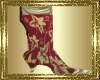 LD~Red n Gold Boots