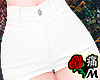 蝶 White Shorts