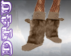 DT4U Beige Fur boots