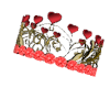 Valentine heart crown