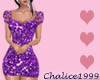 Sparkly Purple V2 Dress