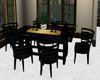 Black Gold Dining Table