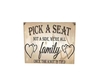 Pick a seat Wed Quote