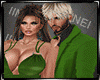 Suit Green Outfit Couple