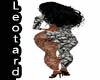 Leotard whiteblack