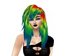 rainbow emo hair