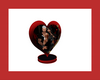 cadre en coeur tournant