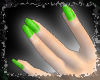 Toxic Glimmer Nails