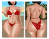 Bikini Vermelho Brilho