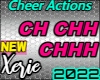 NEW 3 Cheer Actions 2022