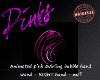 Pink swirl rave wand-[R]