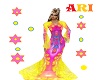 fractal flower dress