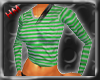 !HM! Striped Knit Green