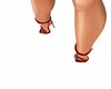 Balm Bow Heels Red