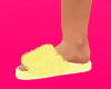 yellow slipper fur
